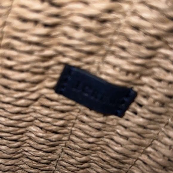 COPY - J Crew straw market tote with rope handles NWT - Picture 2 of 4